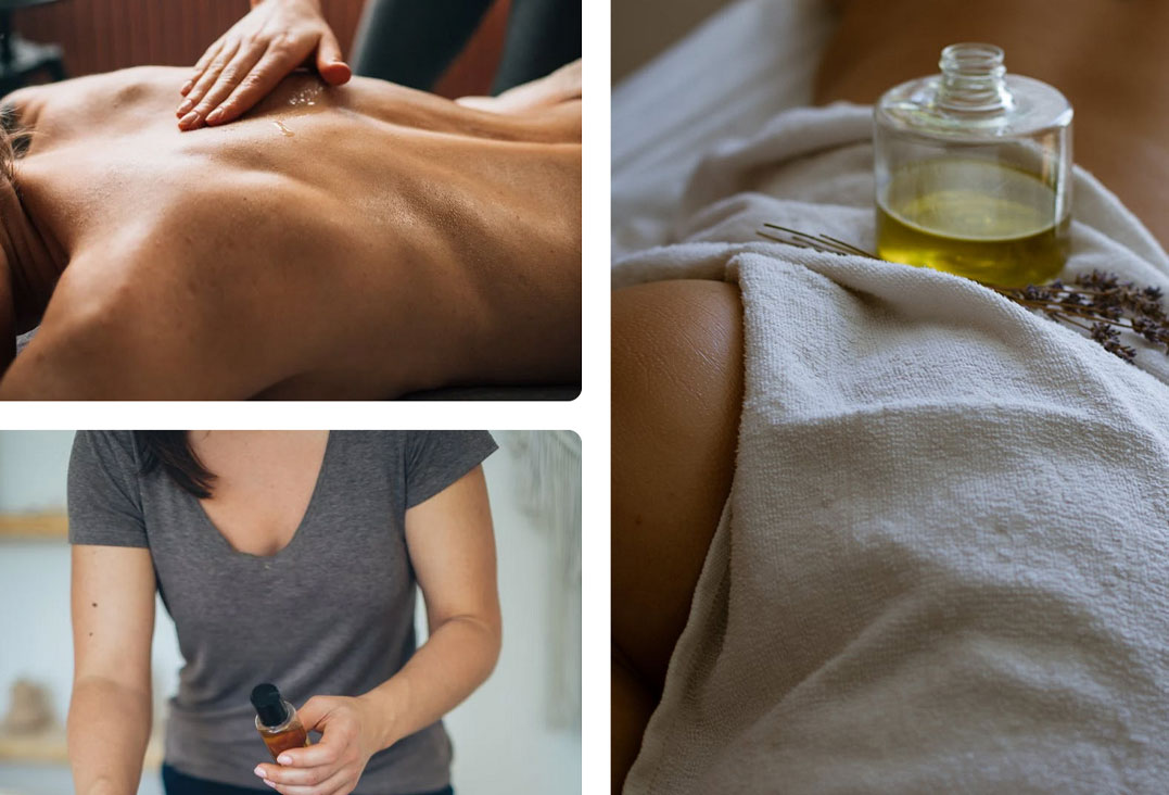 massage setting for the room